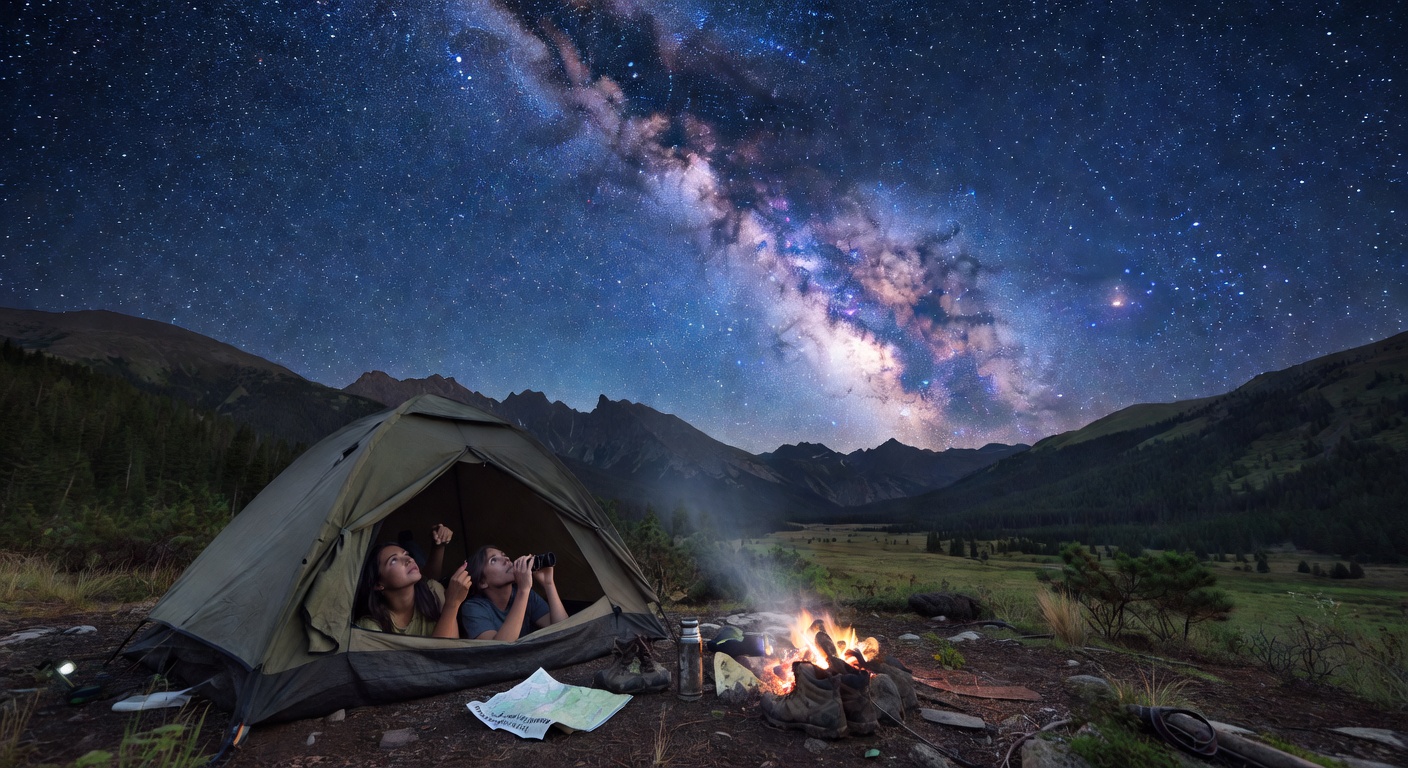 Stargazing in Iceland